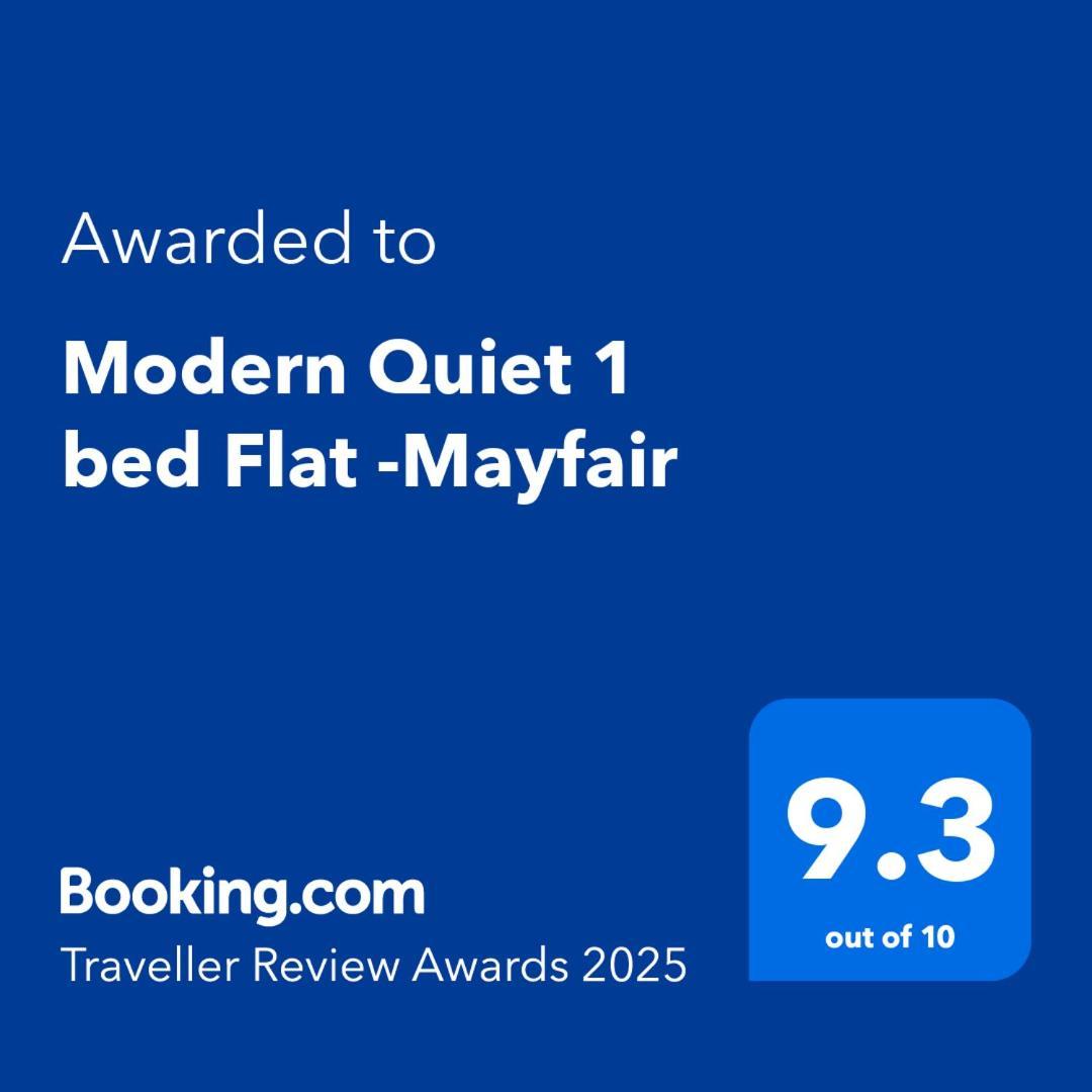 Modern Quiet 1 Bed Flat -Mayfair London Exterior foto